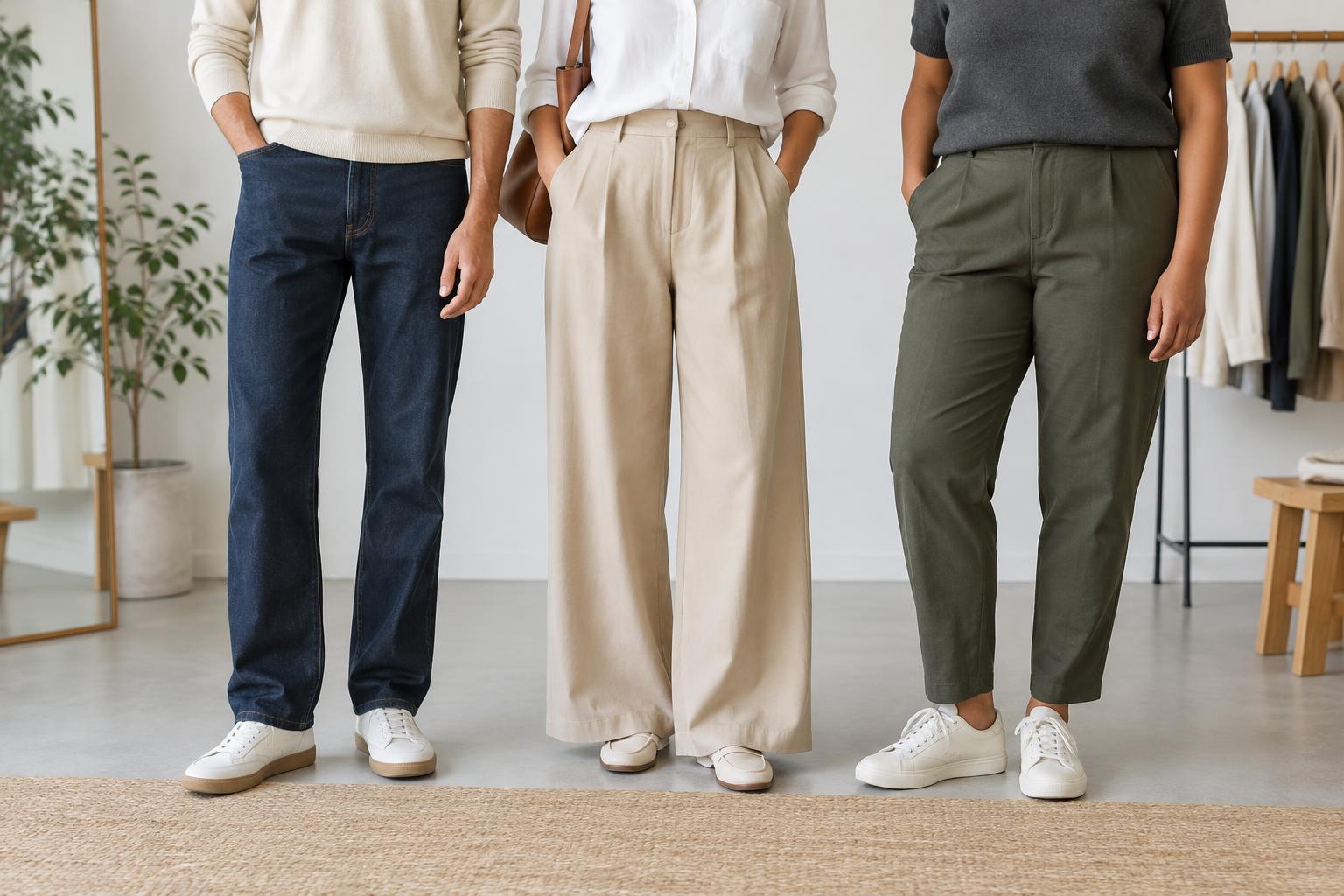 Choosing Everyday Trousers: Straight, Wide and Tapered Fits