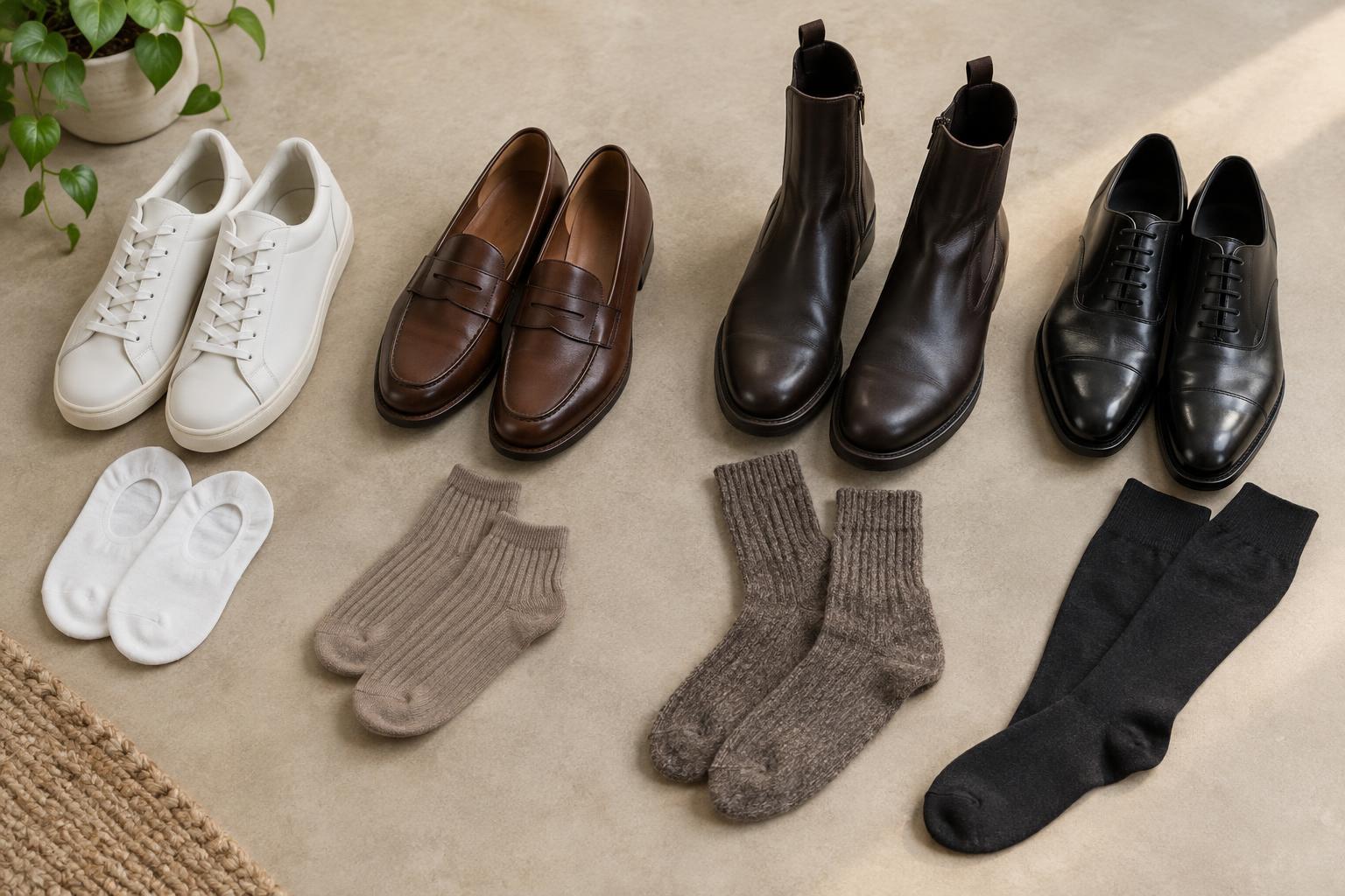 How to Choose Sock Length and Fabric for Different Shoes