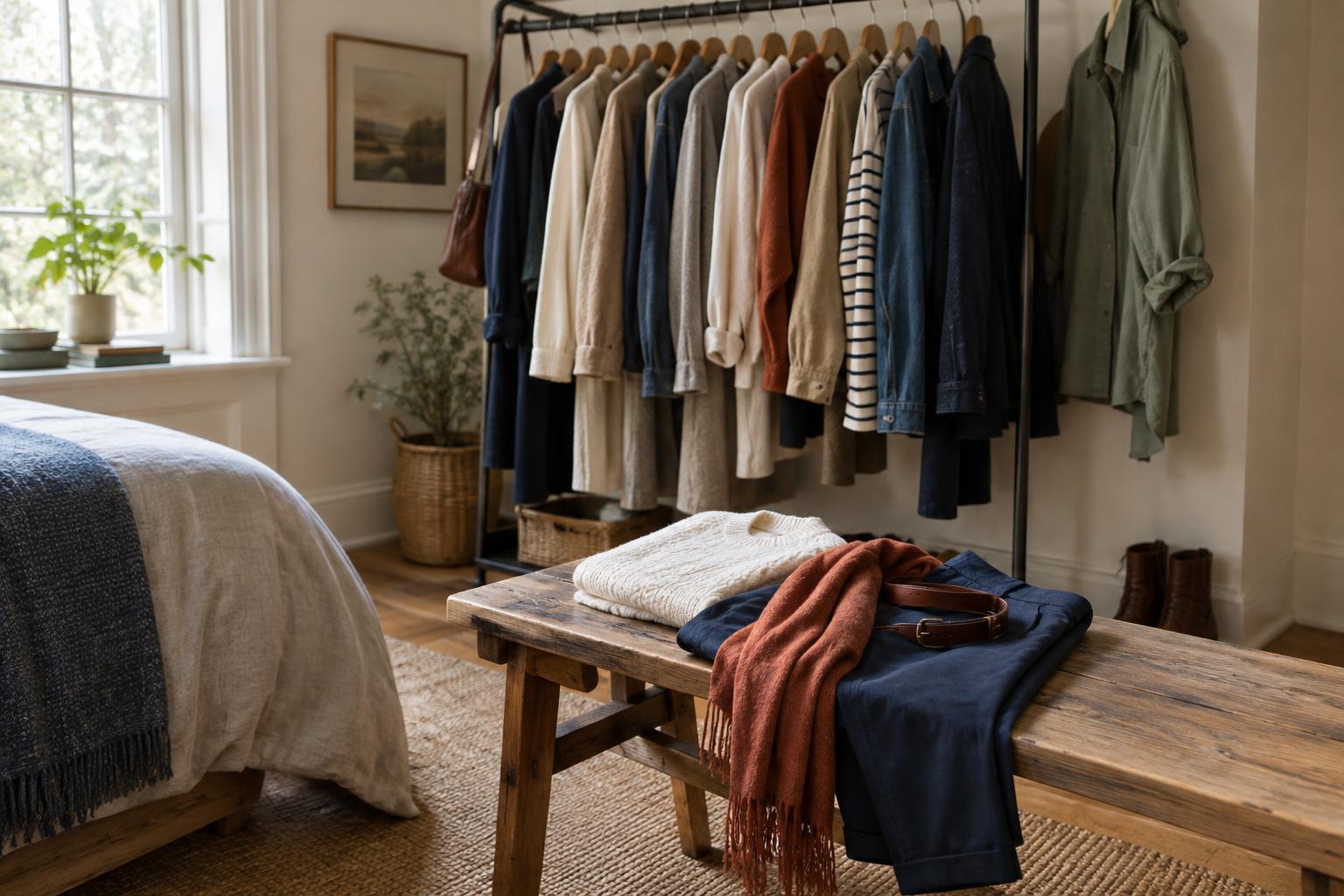 How to Build a Small Wardrobe Colour Palette You’ll Actually Wear