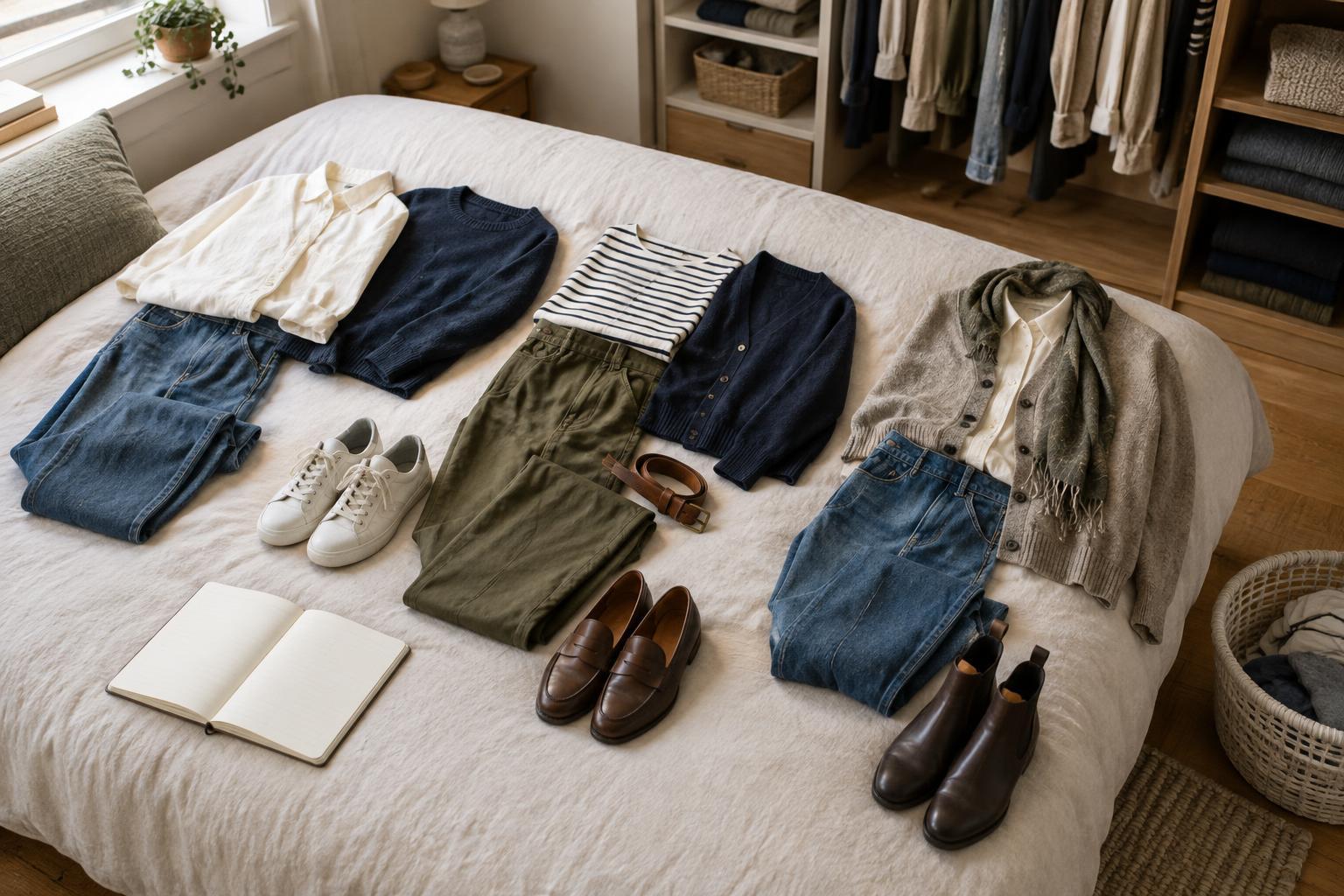 How to Plan a Week of Outfits from Clothes You Own