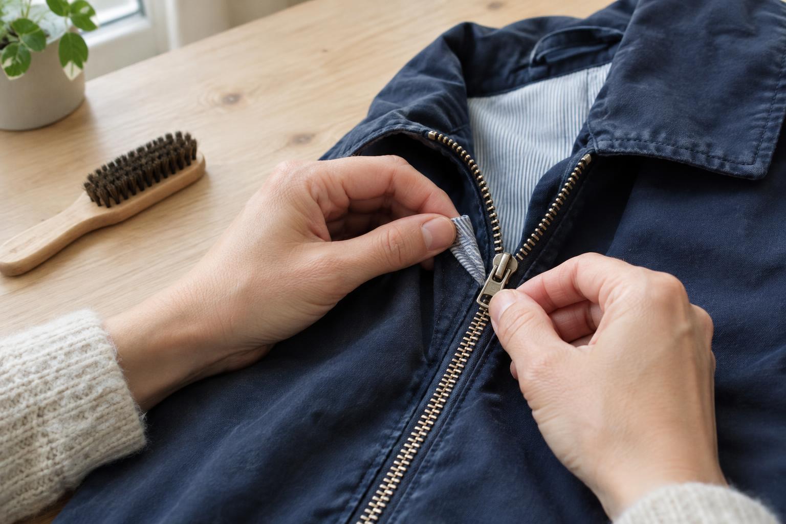 How to Care for Clothing Zippers and Free a Stuck Zip
