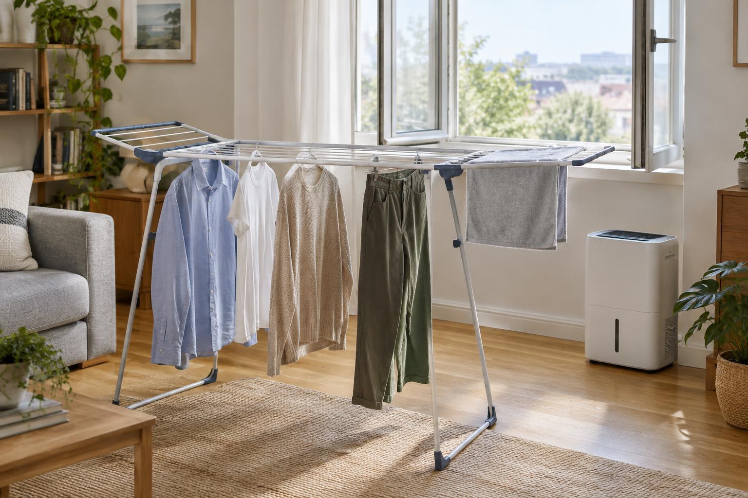 How to Air-Dry Clothes Indoors Without Musty Odours