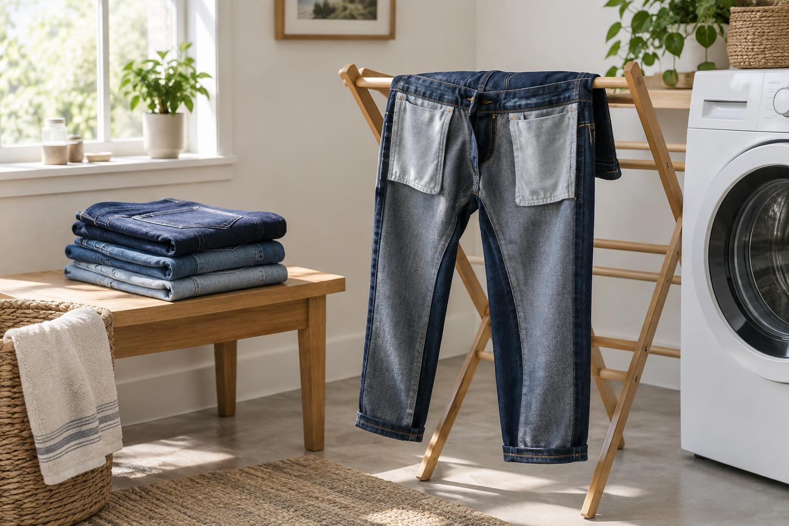 How to Wash Jeans While Limiting Fading