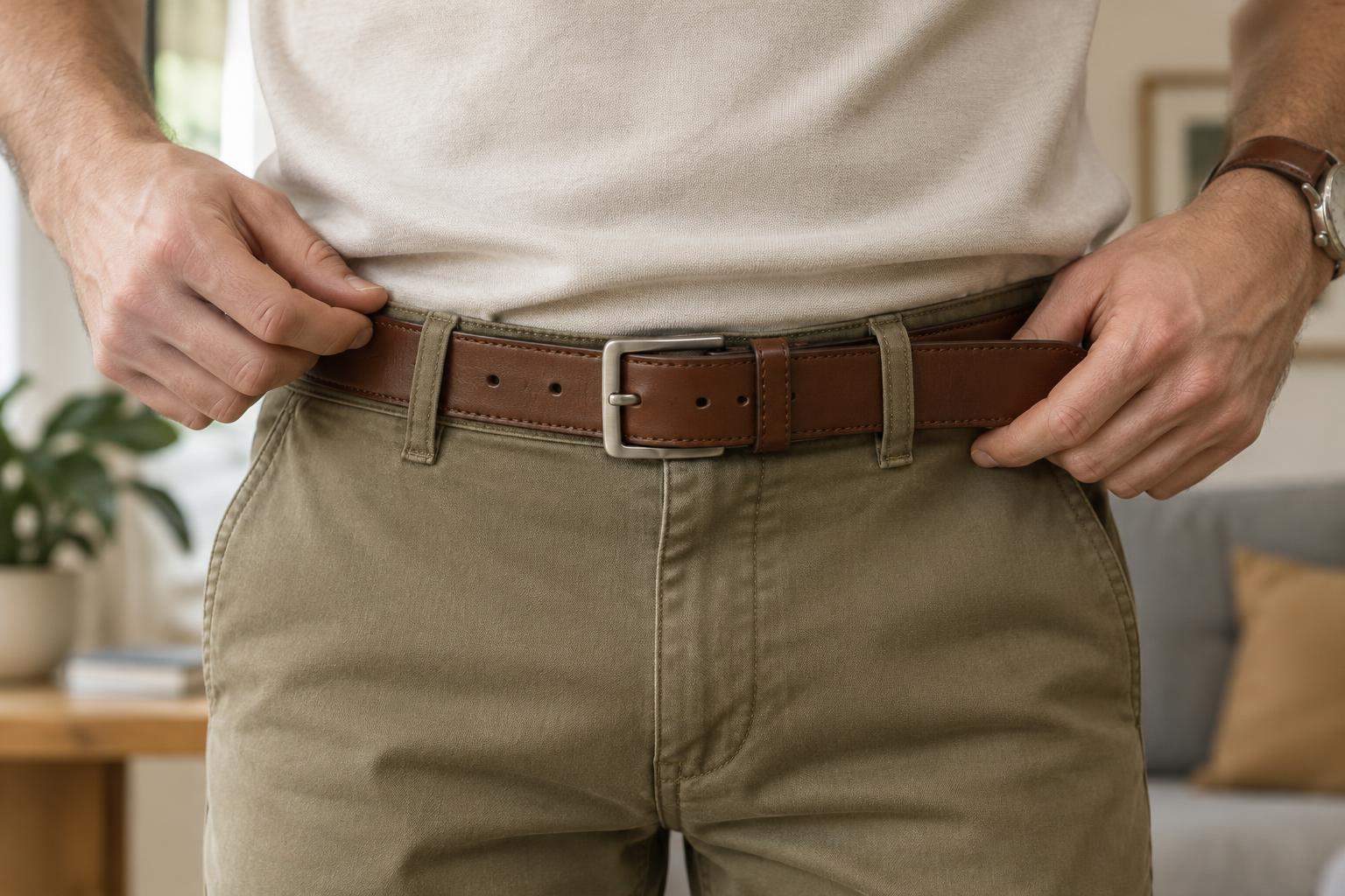 How to Choose a Belt That Fits Your Waist and Trouser Loops