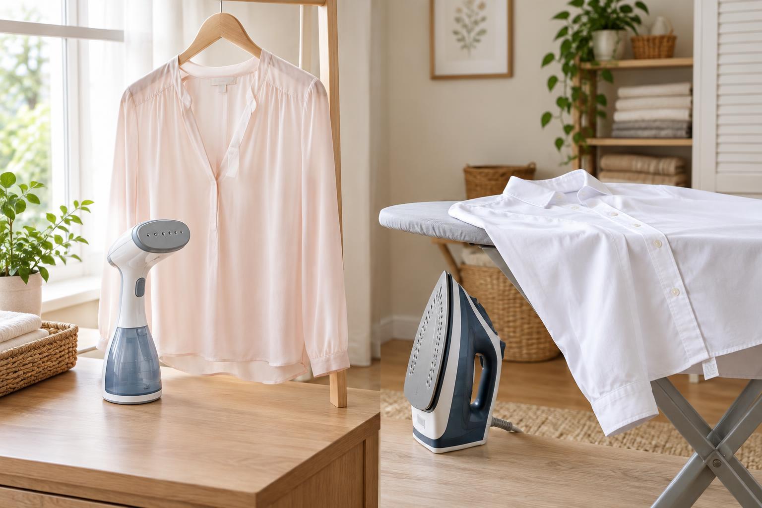 Steaming vs. Ironing: Which Method Suits Your Clothes?