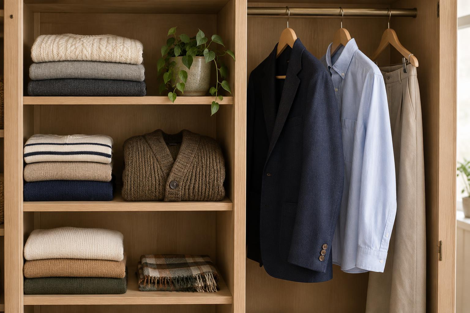 Which Clothes to Fold and Which to Hang: A Practical Wardrobe Guide