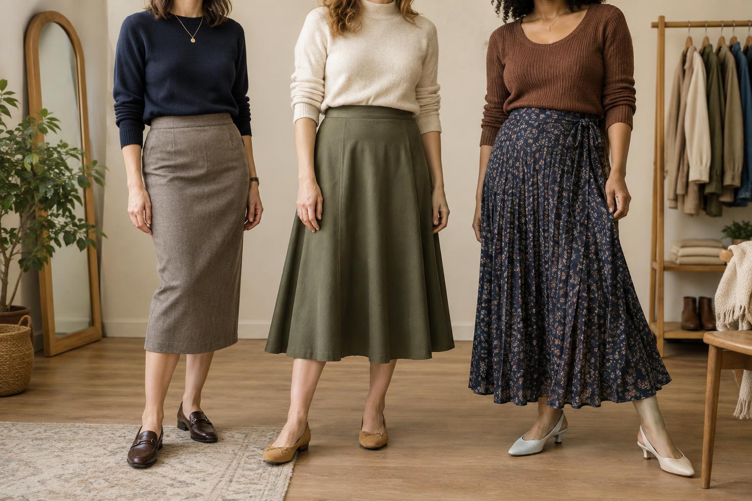 A Guide to Skirt Shapes and How They Fit