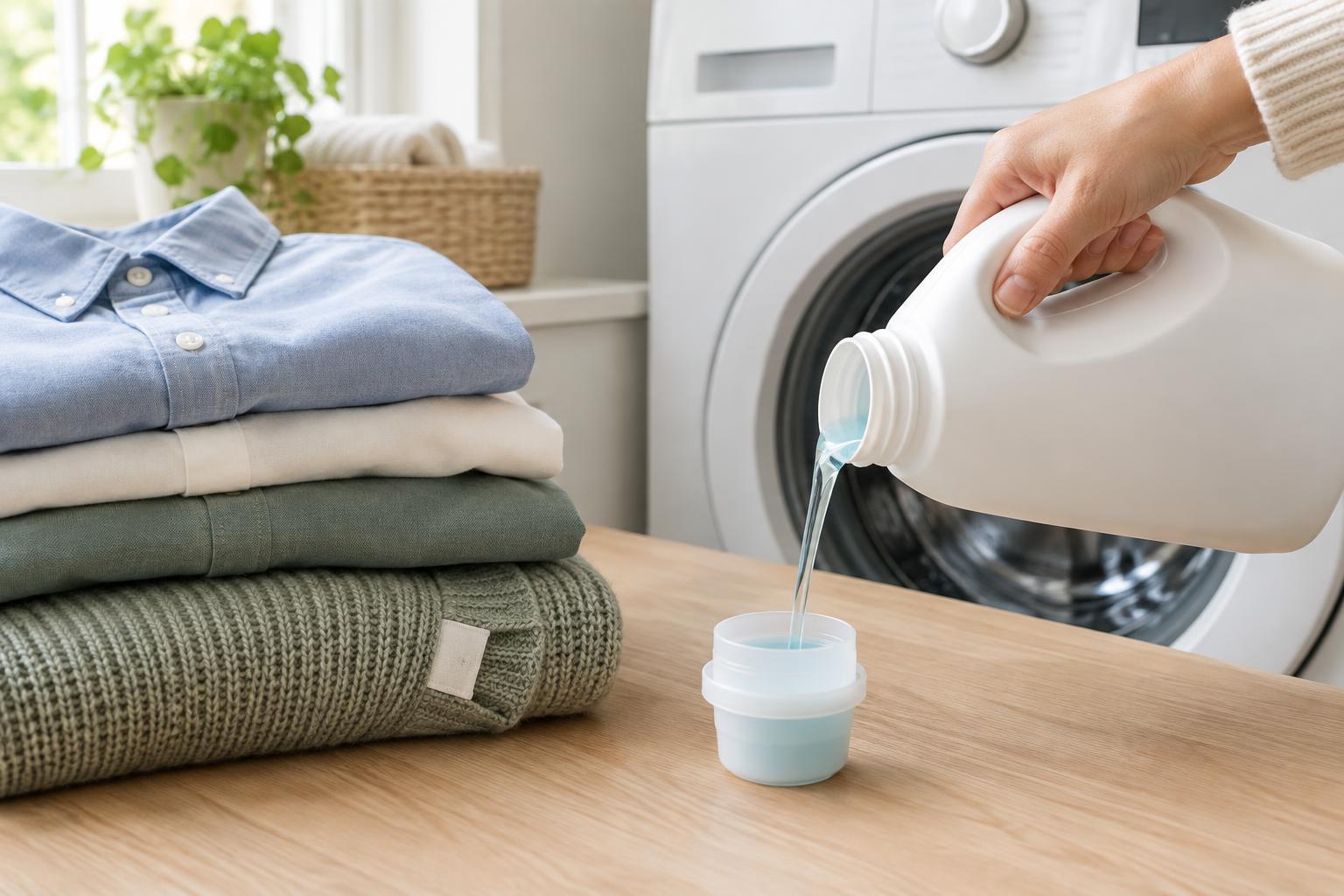 How to Choose and Measure Laundry Detergent for Everyday Clothes