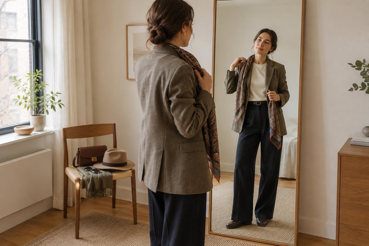 How to Edit an Outfit That Feels Too Busy